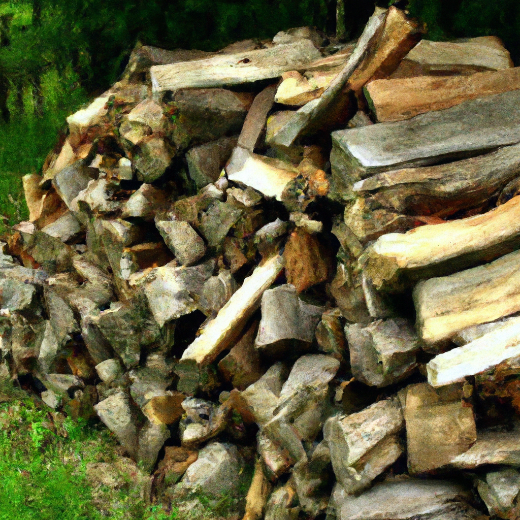 How Can I Build A Basic Firewood Storage Structure?