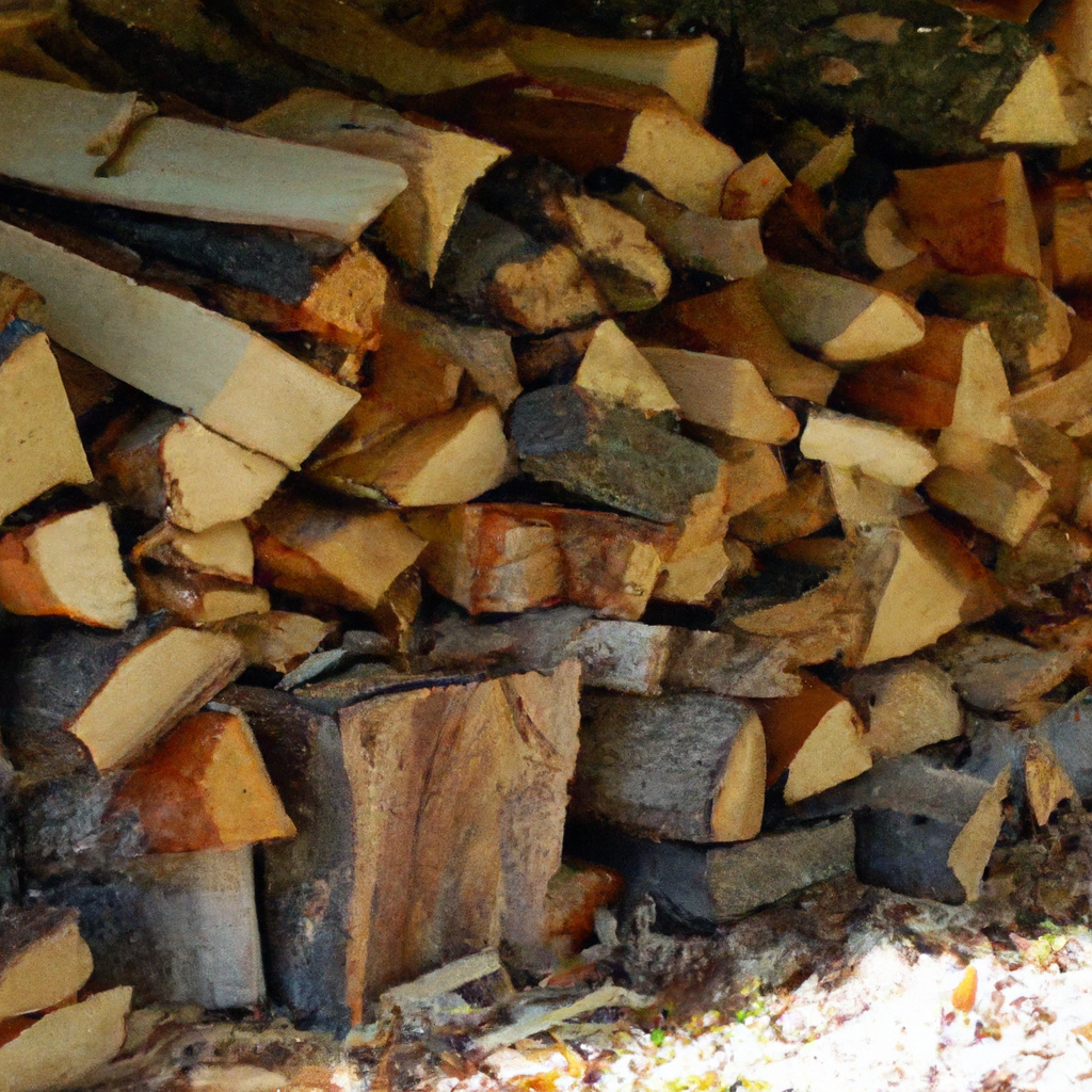How Can I Build A Basic Firewood Storage Structure?